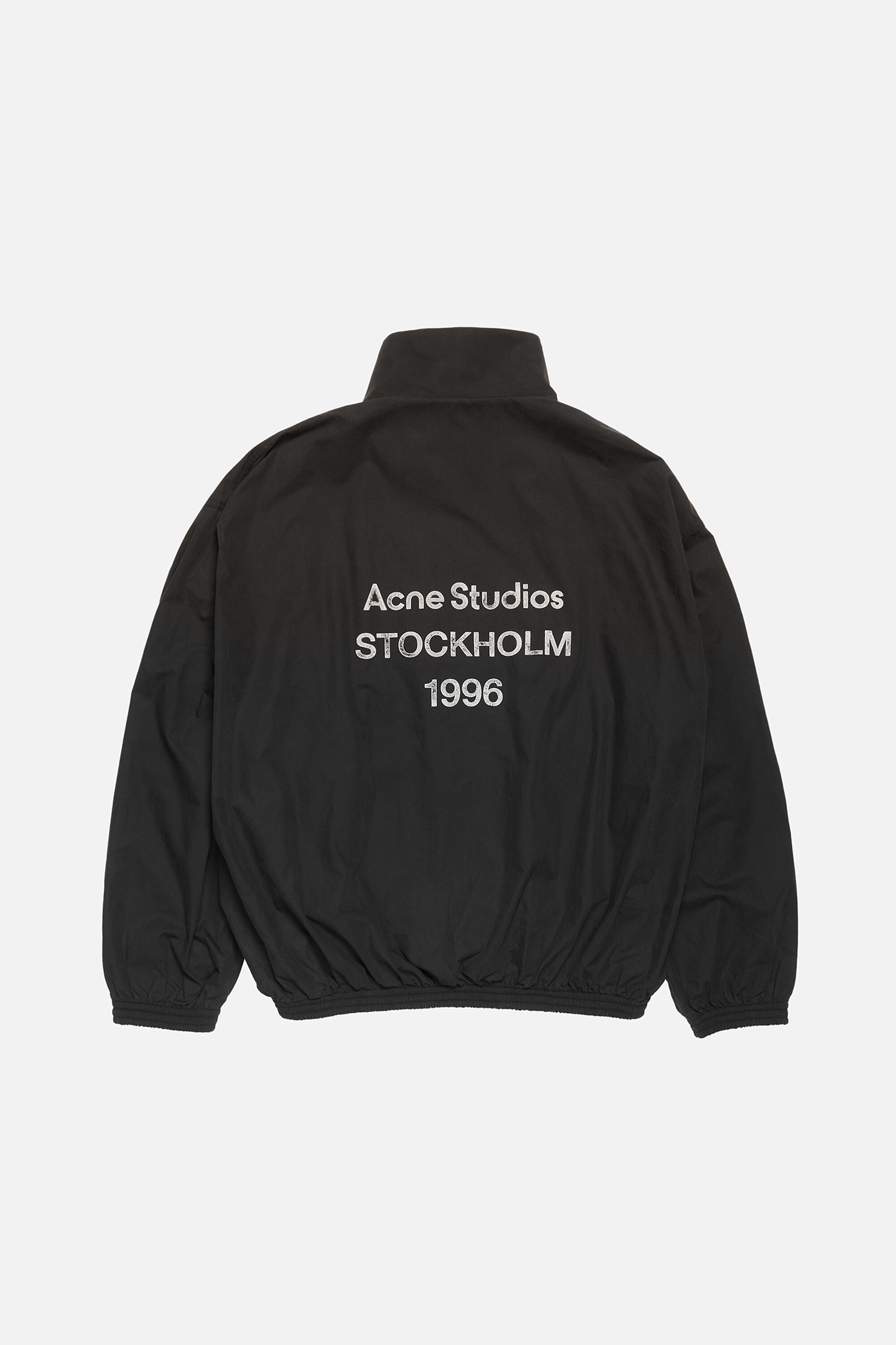 Logo zipper jacket - Black - 2