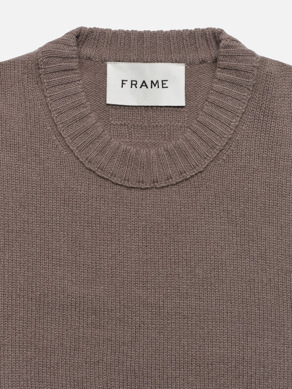 The Cashmere Crewneck Sweater in Dry Rose - 2