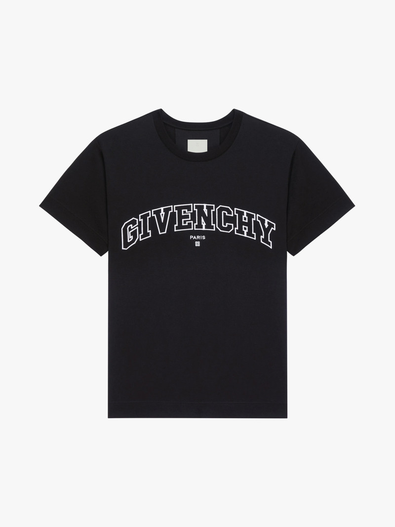 GIVENCHY COLLEGE T-SHIRT IN COTTON 1