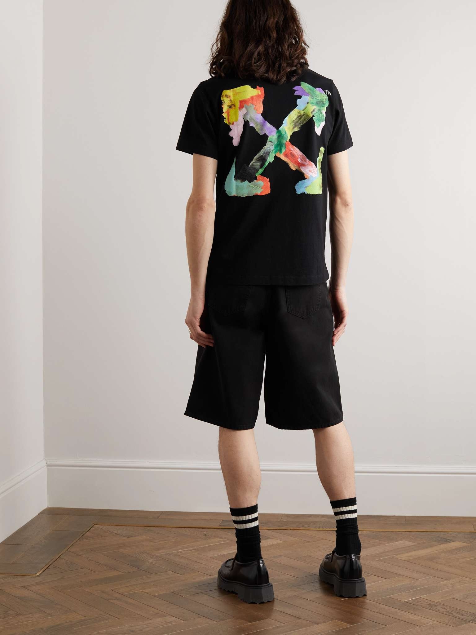 Logo-Print Cotton-Jersey T-Shirt - 2