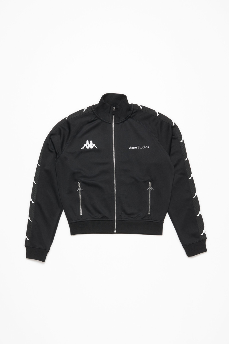 Zipper sweater - Acne Studios x Kappa - Black - 1
