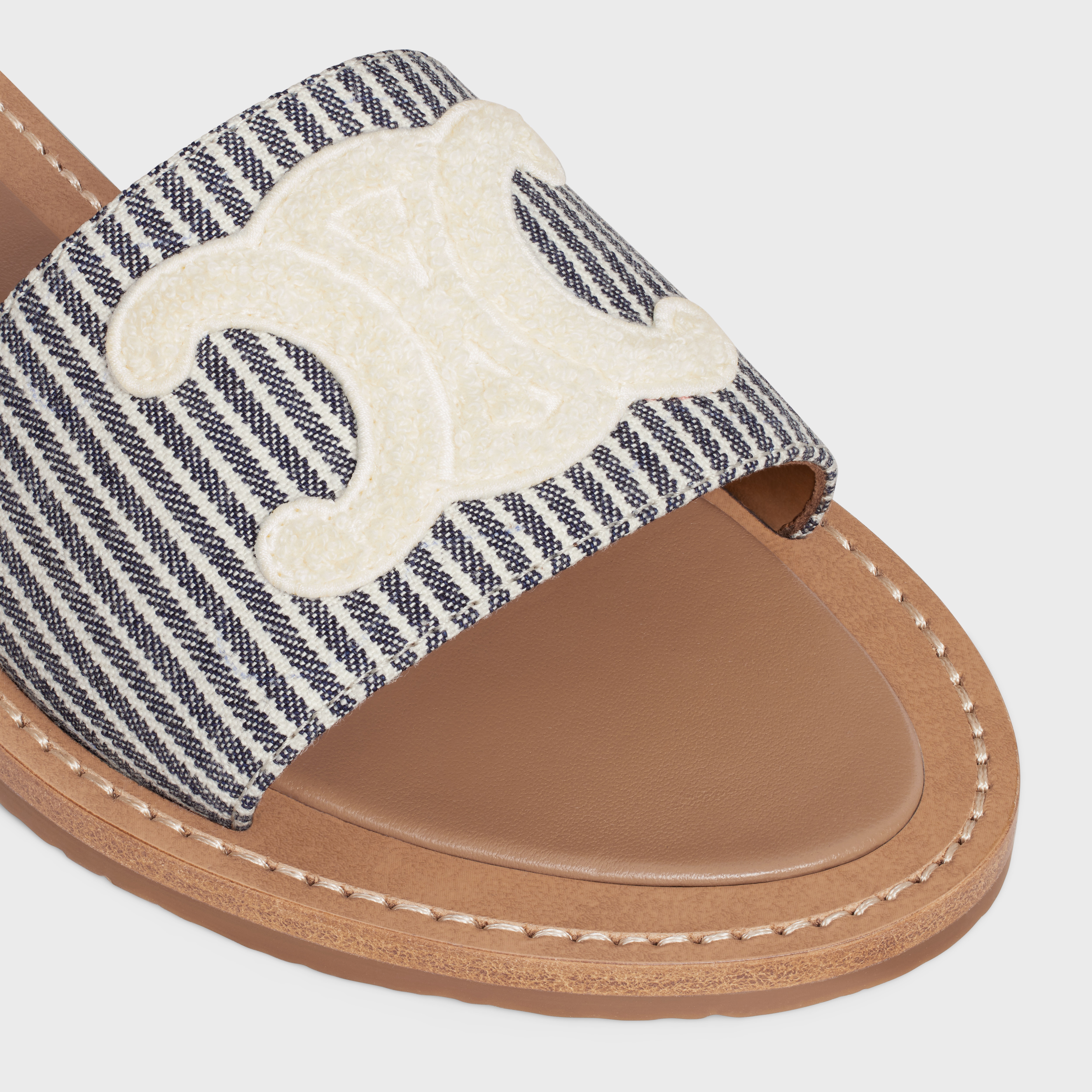 CELINE LYMPIA MULE in OSHKOSH CANVAS - 4