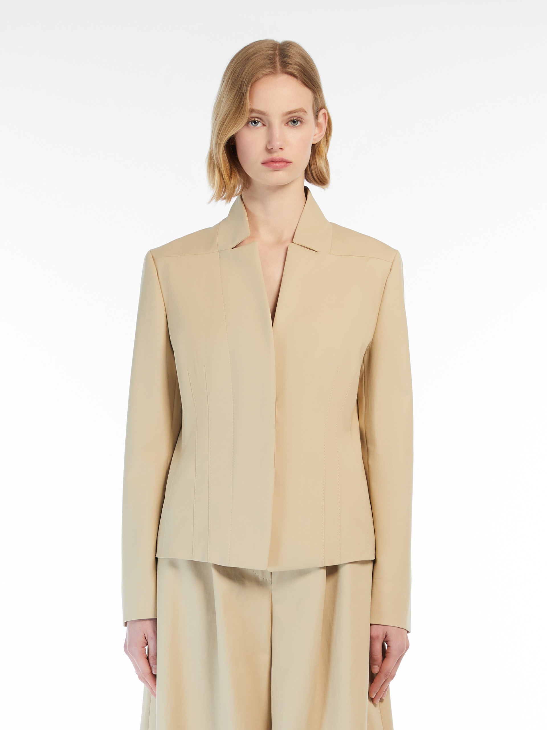 OLINDO Female jacket in cotton canvas - 3