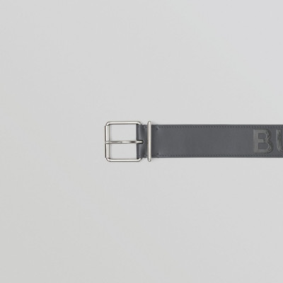 Burberry Horseferry Print Leather Belt outlook