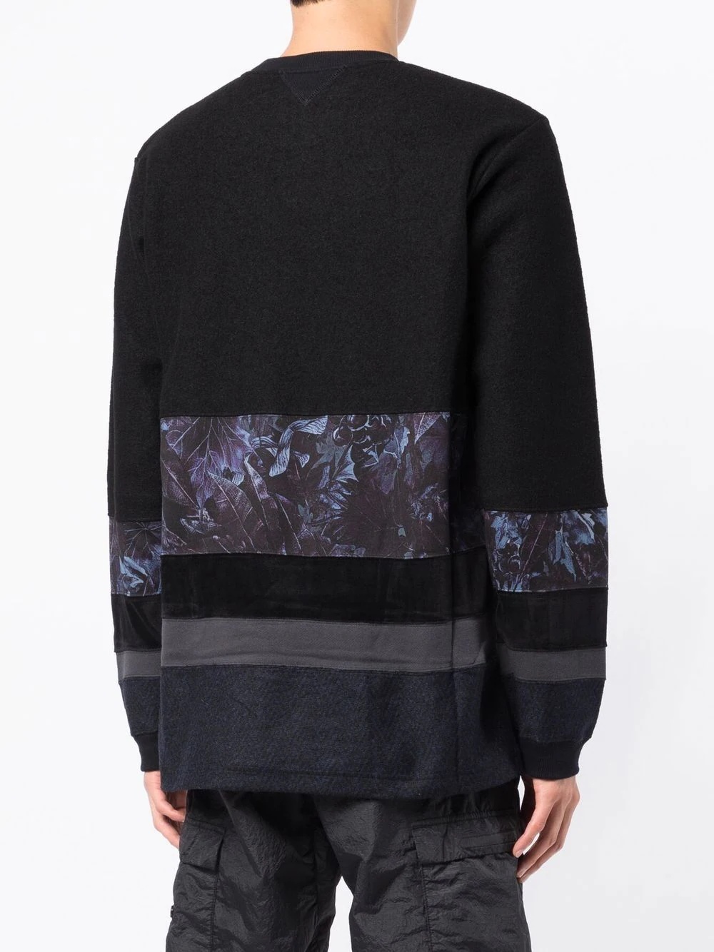 Contrasted Border sweatshirt - 4