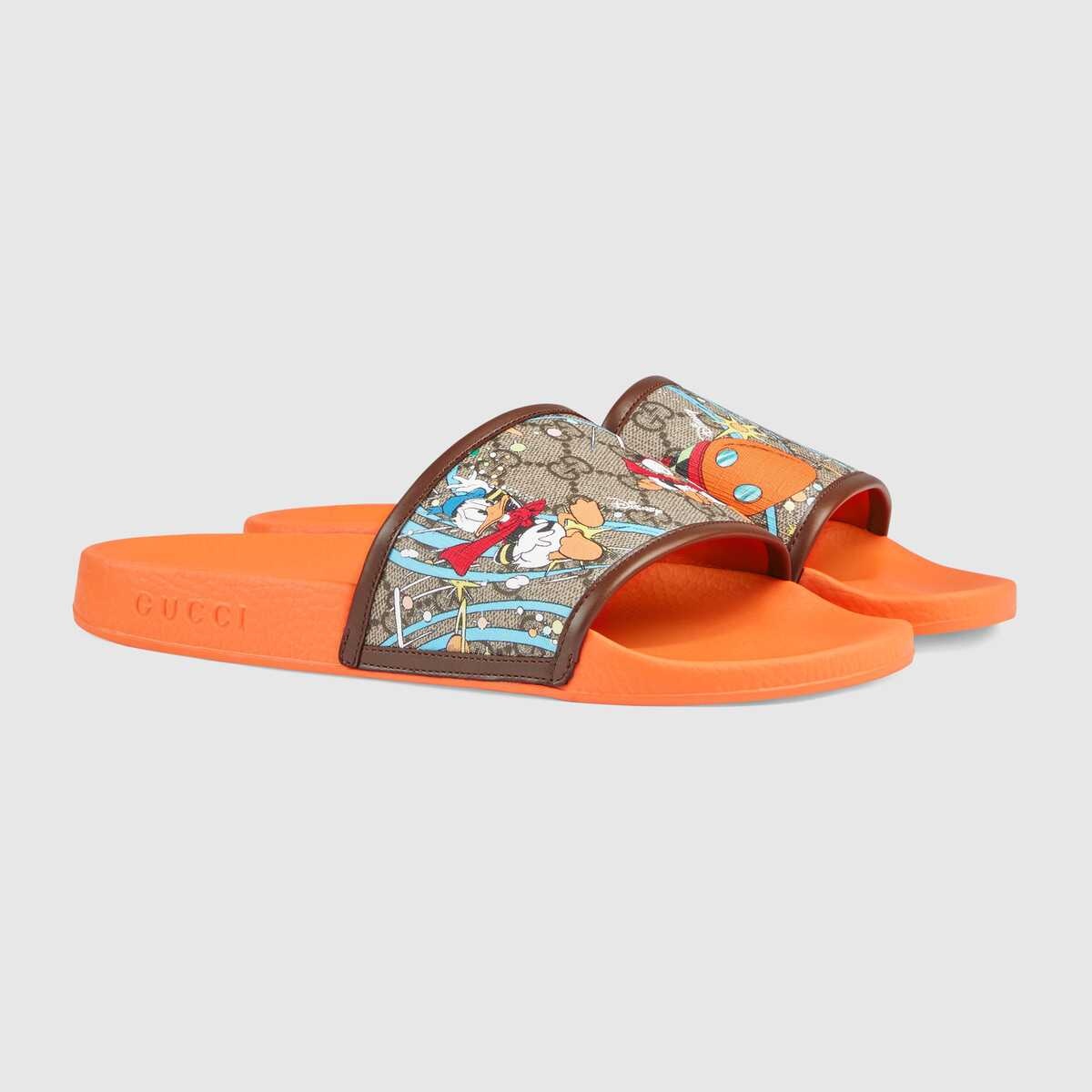 Men's Disney x Gucci Donald Duck slide sandal - 7