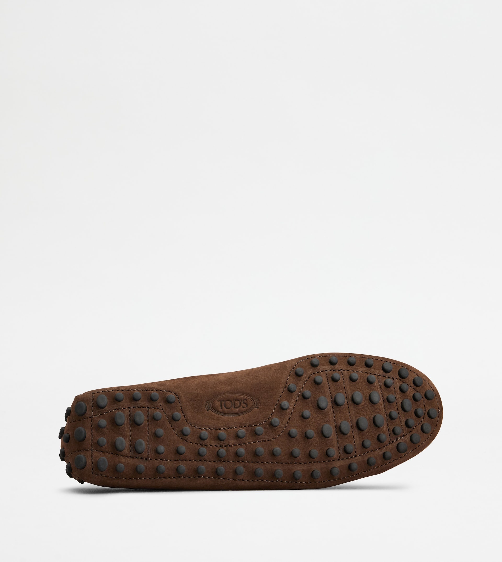 GOMMINO DRIVING SHOES IN NUBUCK - BROWN - 4