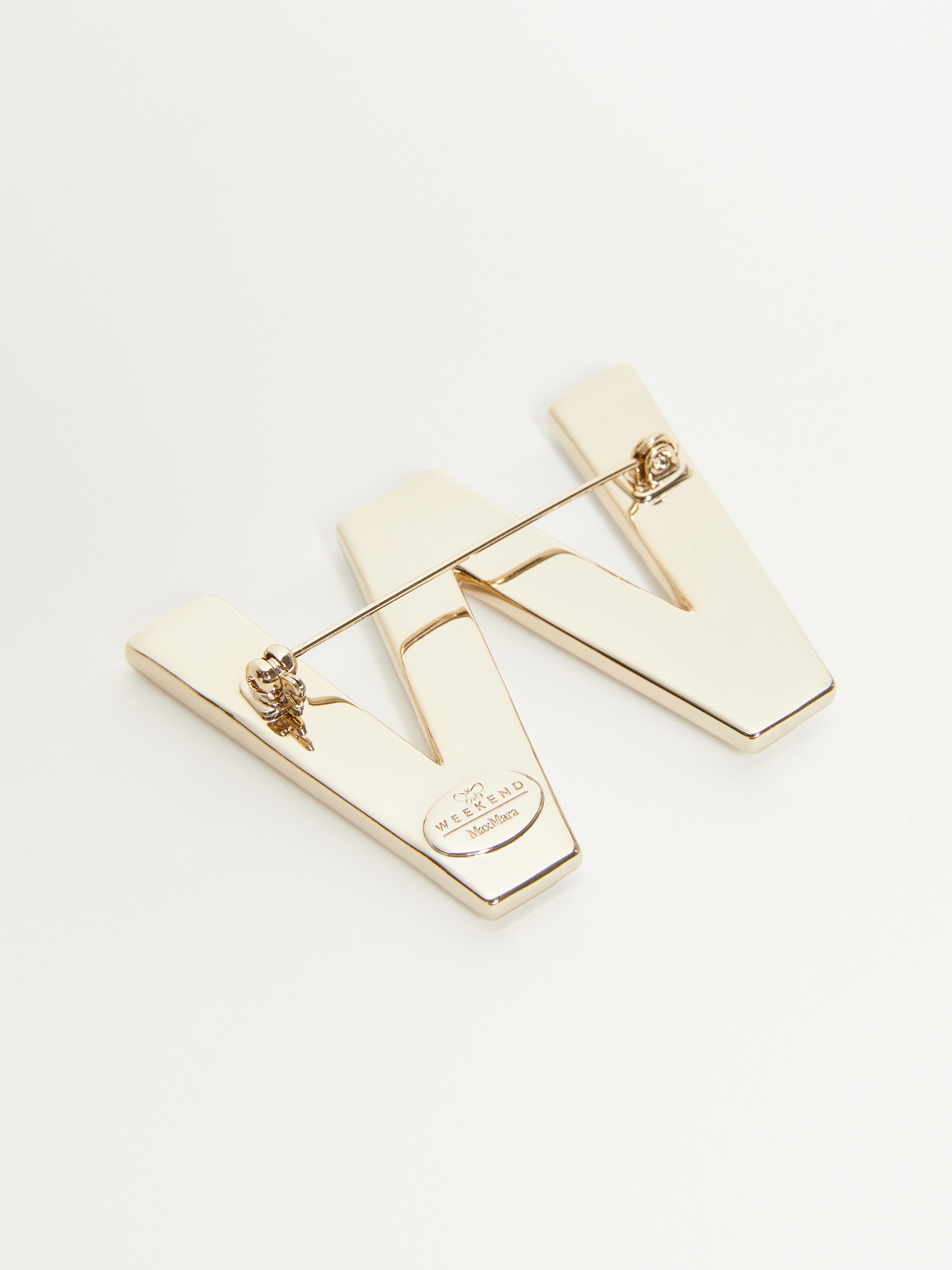 CARELLA Metal brooch with rhinestones - 3