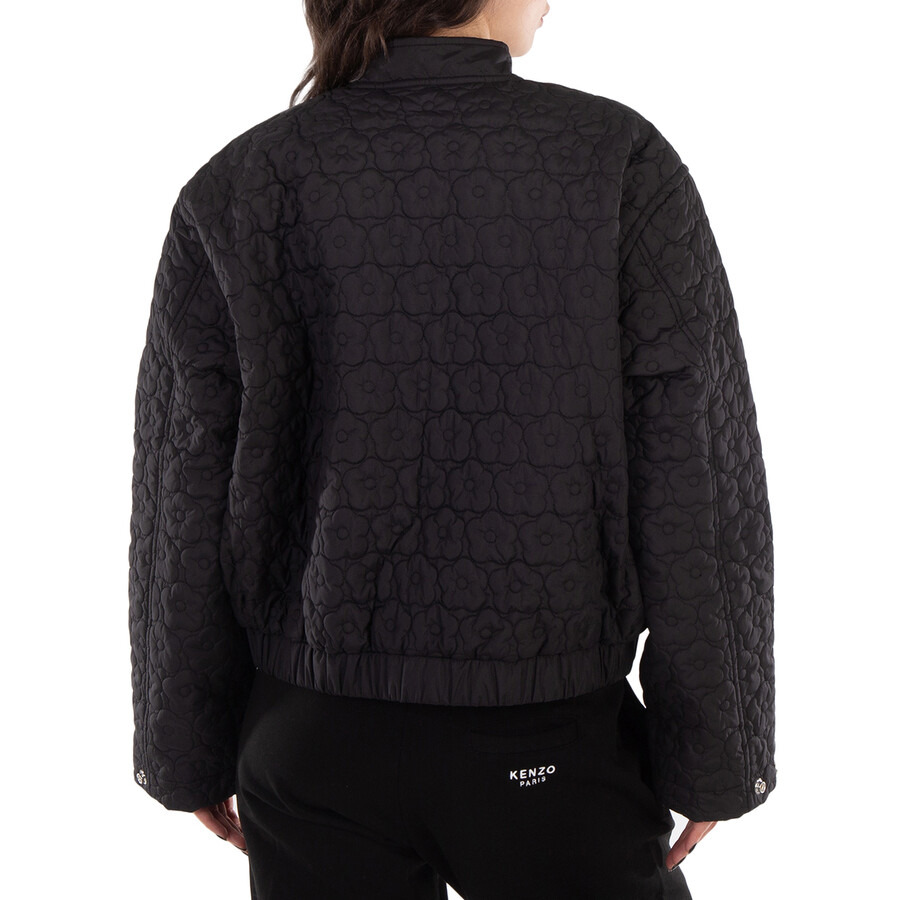 Kenzo Drawstring Quilted Long Sleeve Jacket - 3
