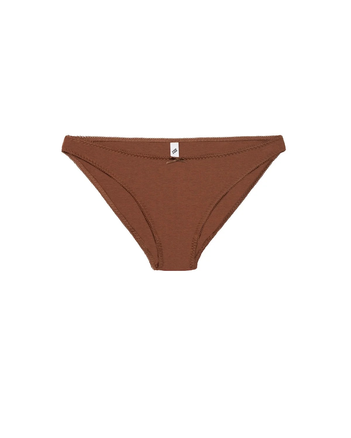 The Brief: Cotton Jersey Brown - 1
