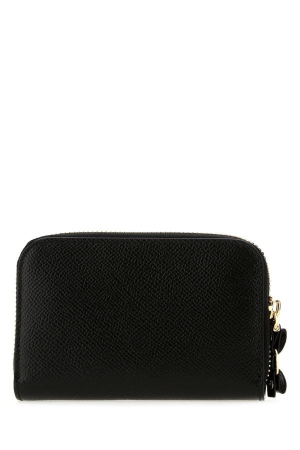 Black leather wallet - 3