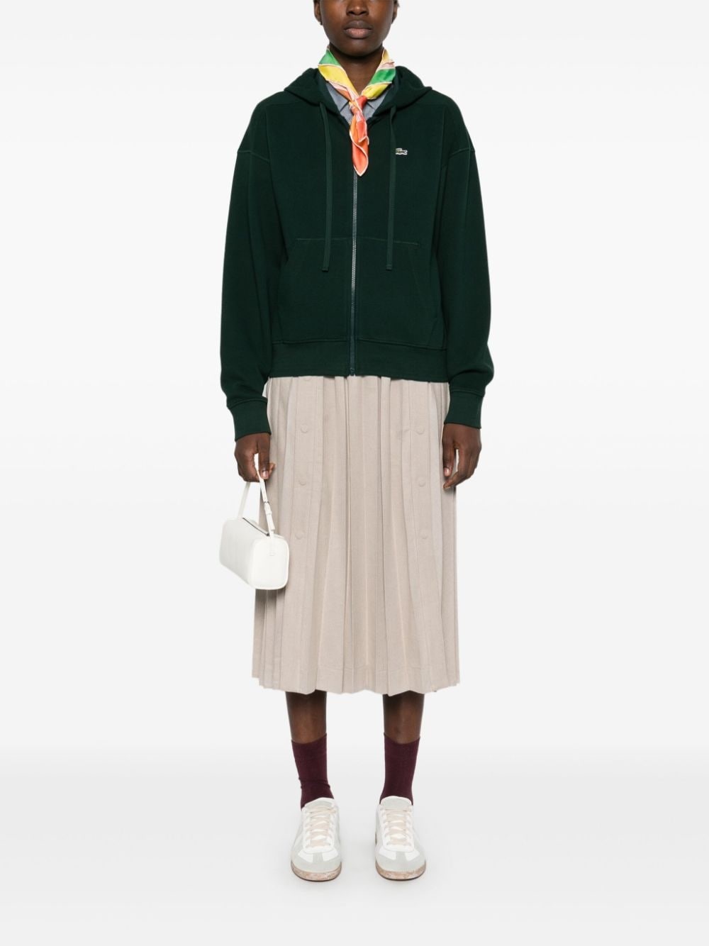 pleated maxi skirt - 2