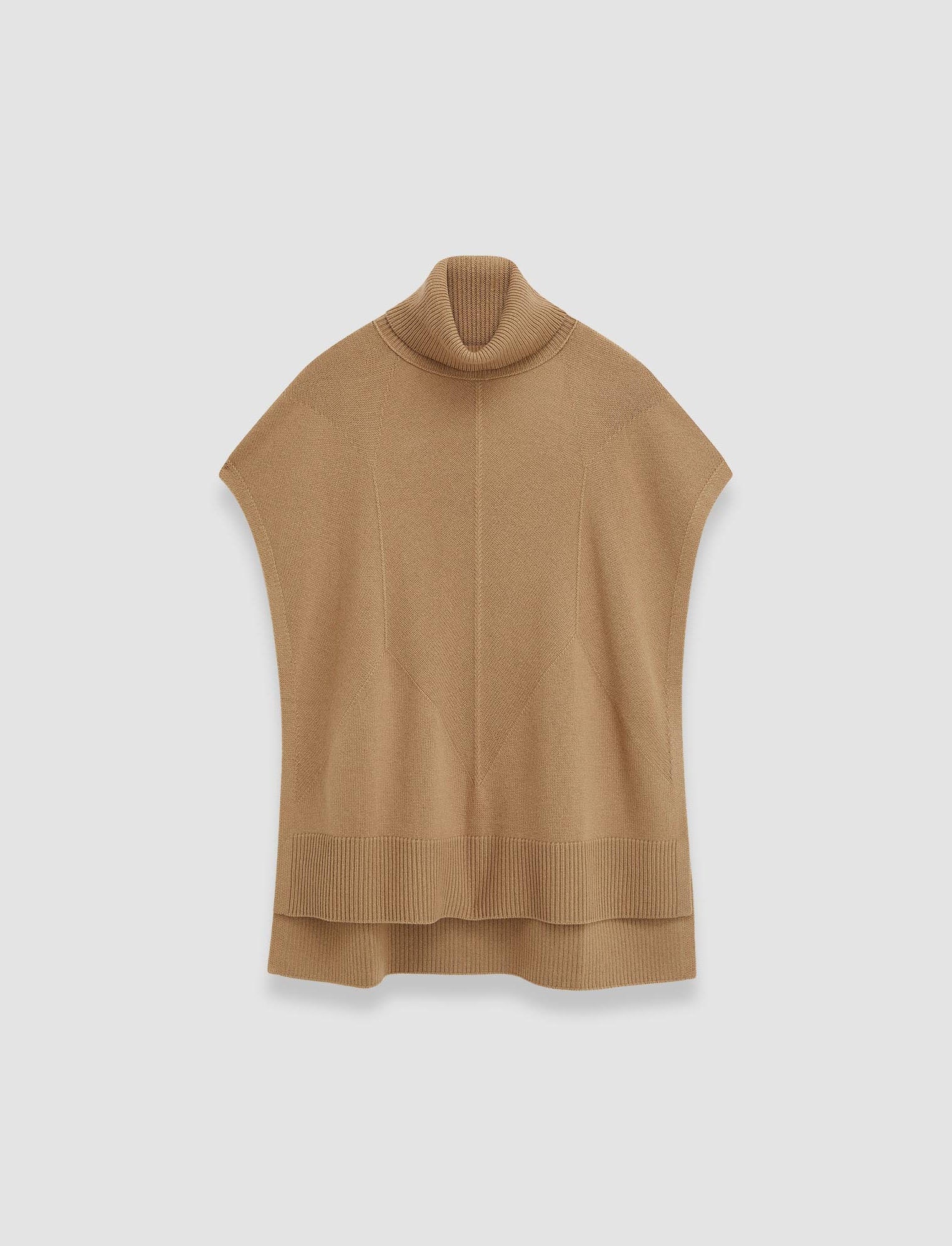 Soft Wool Poncho - 1