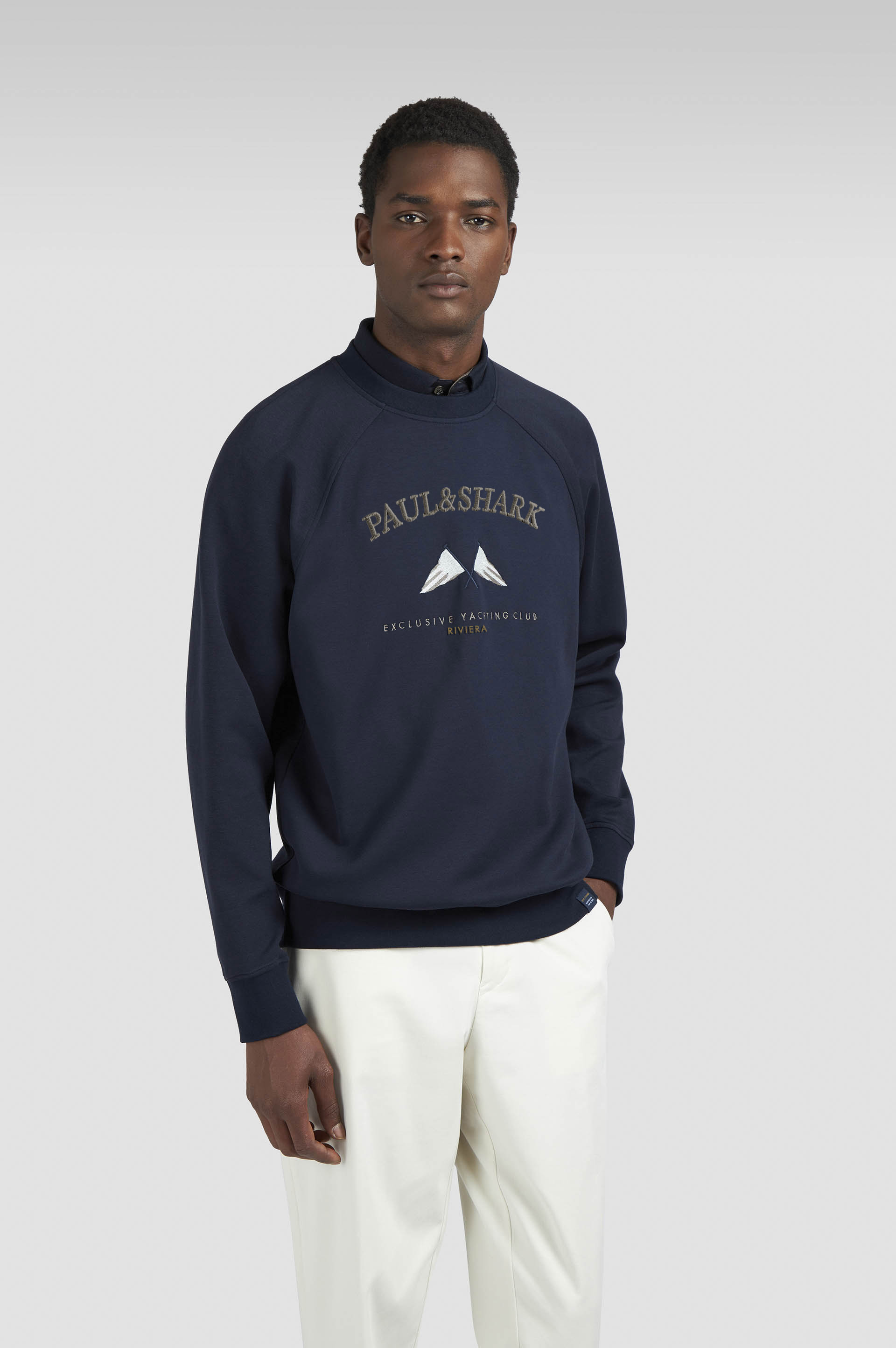 X-SOFT COTTON SWEATSHIRT WITH EMBROIDERY - 7