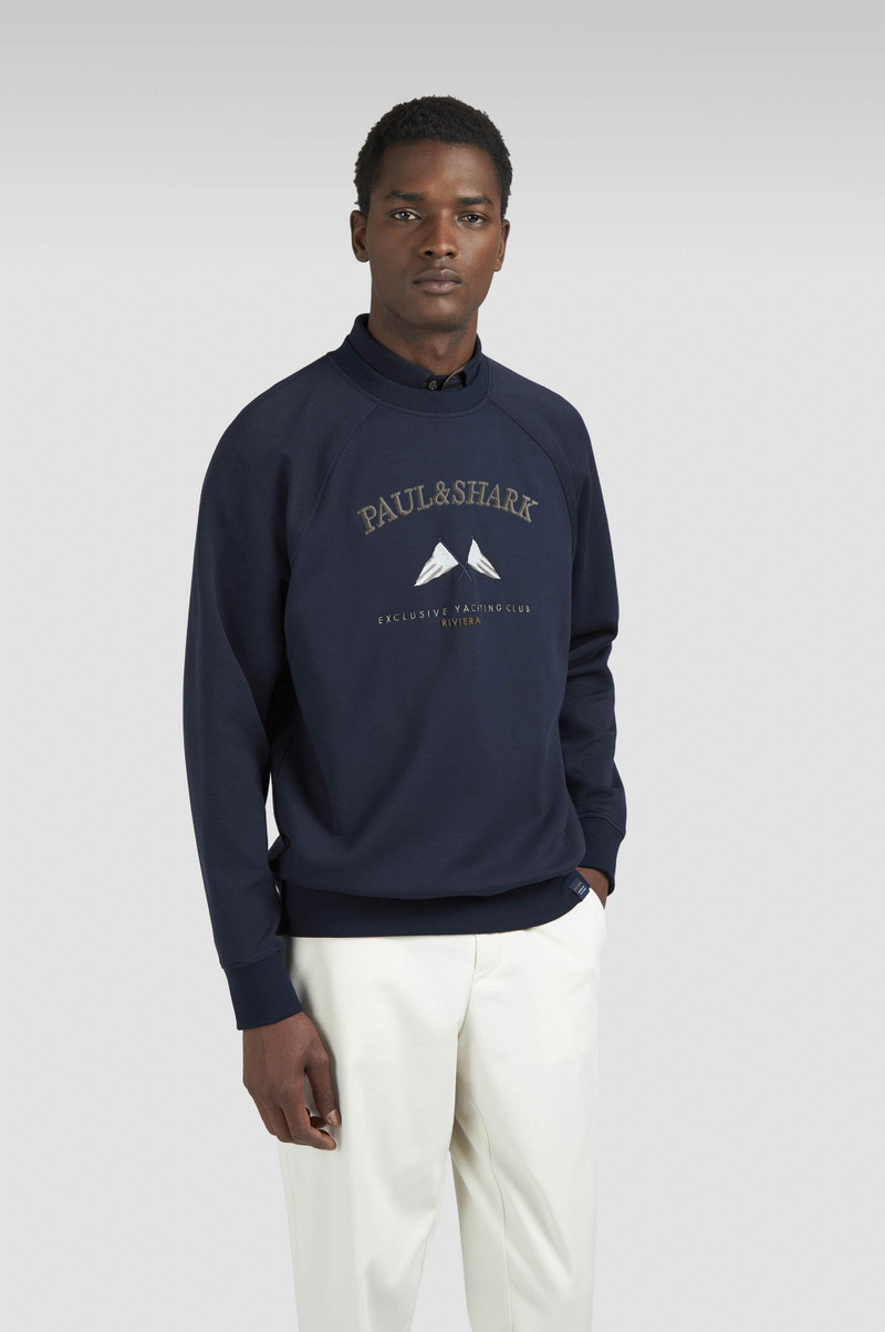 X-SOFT COTTON SWEATSHIRT WITH EMBROIDERY 7