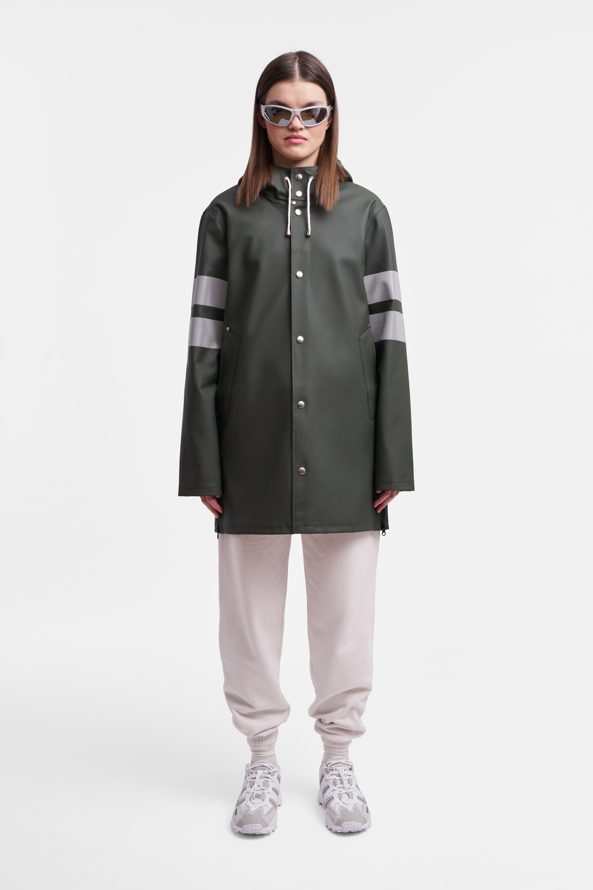 Stockholm Bike Raincoat Green - 14