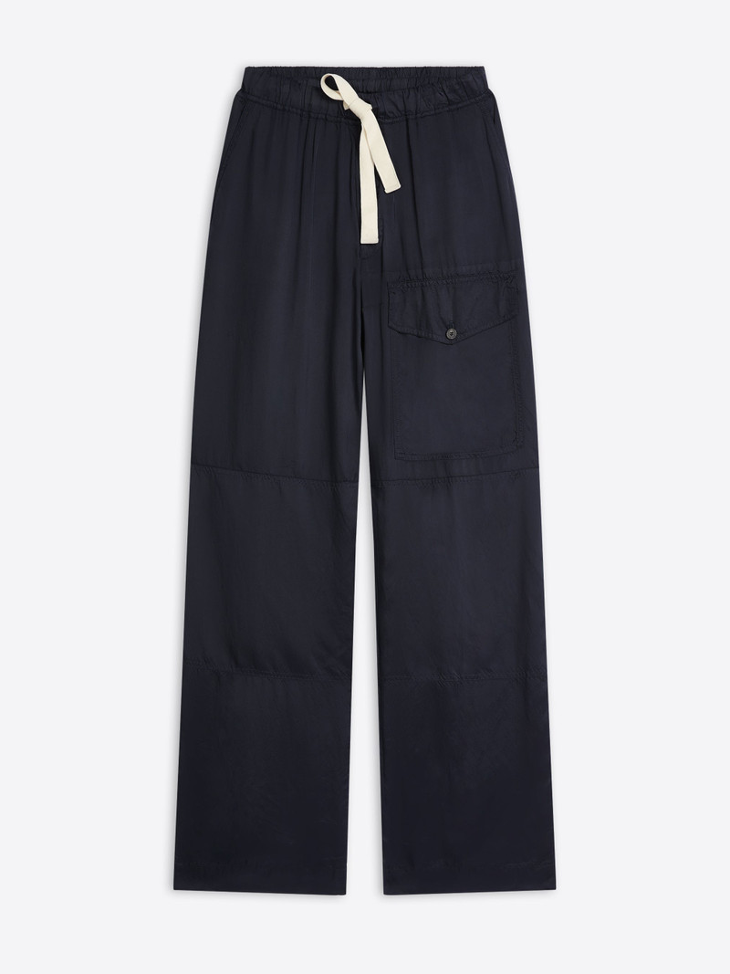 VISCOSE DRAWSTRING PANTS - 1