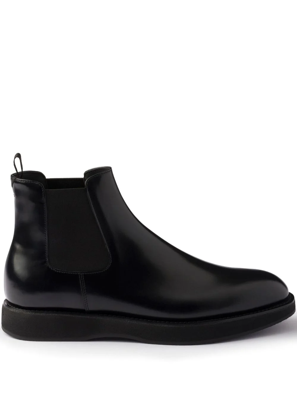 elasticated-panel leather Chelsea boots - 1