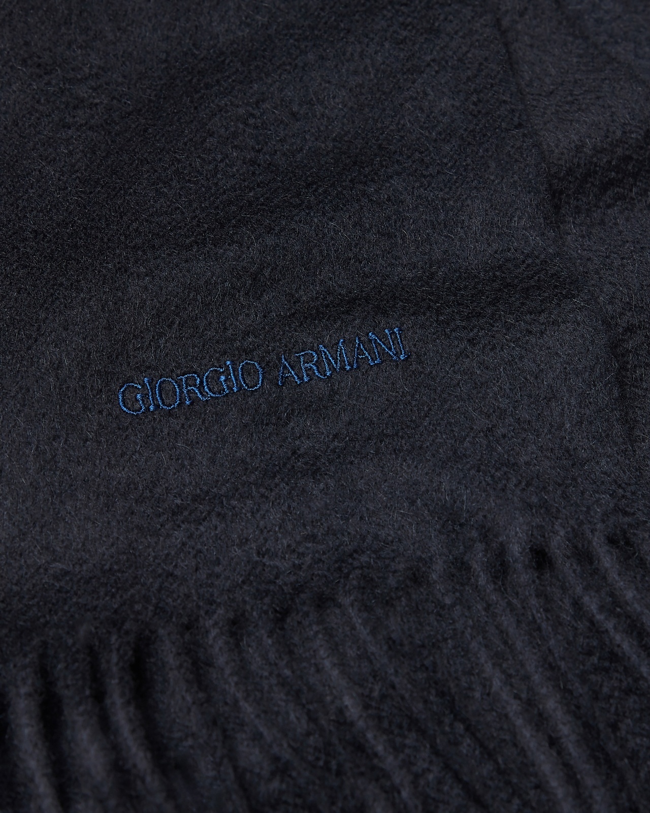 CASHMERE STOLE WITH FRINGING - 2