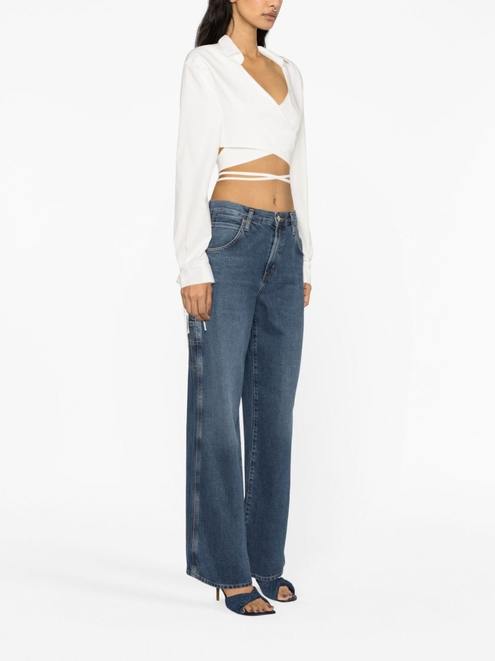 wide-leg jeans - 3