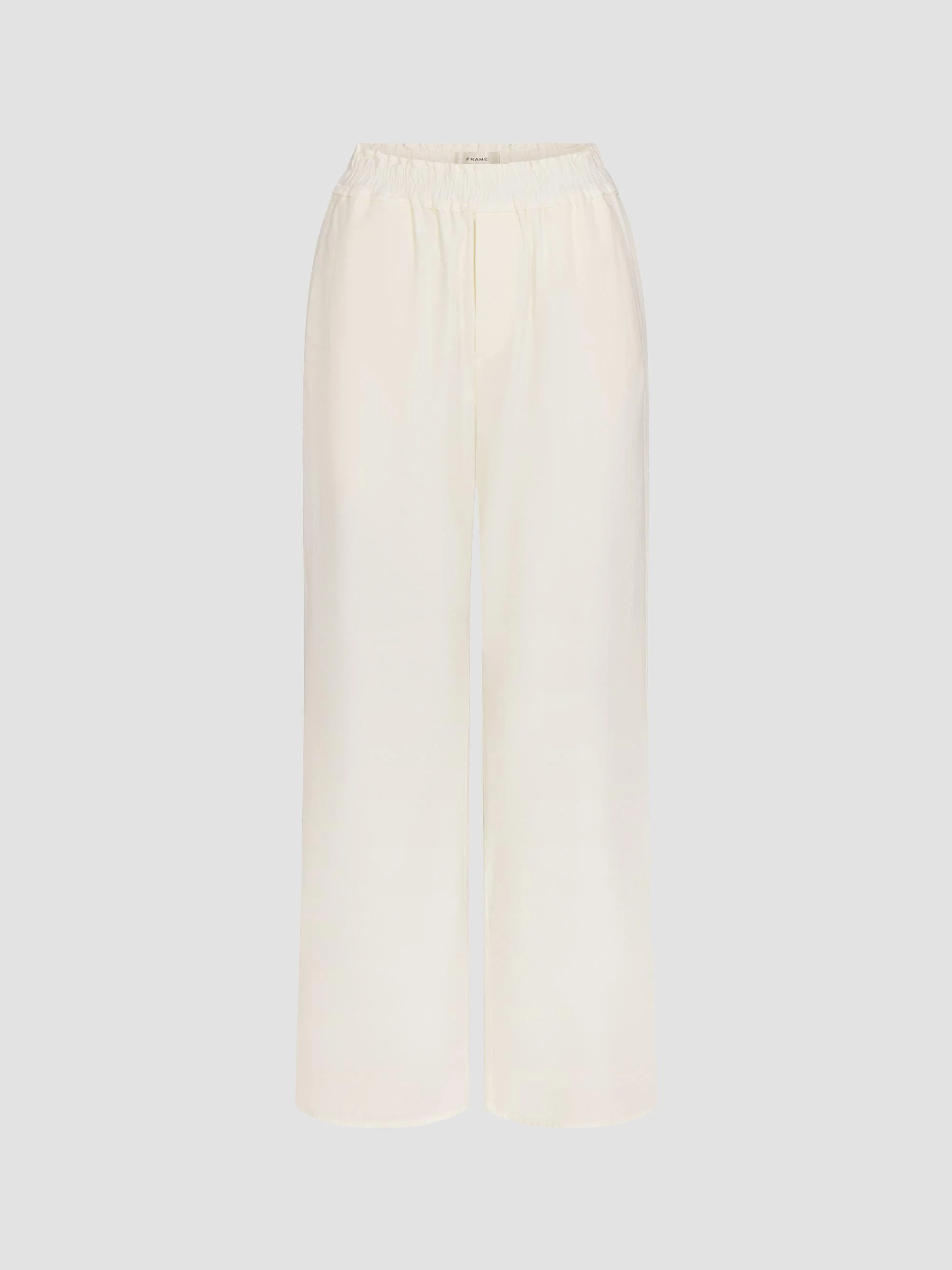 Women's The Sotheby's Cotton Loose Pants - Ecru - 1