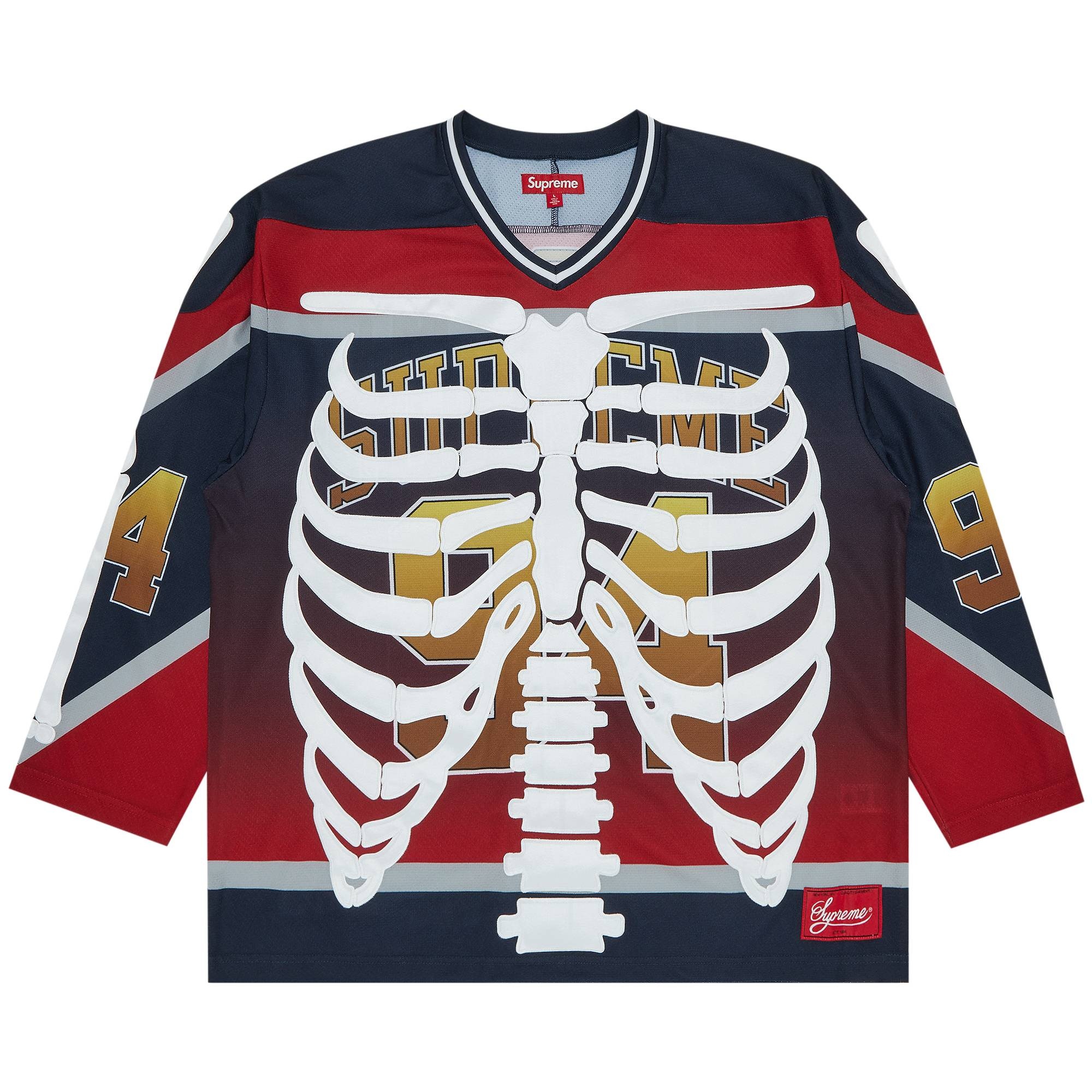 Supreme Bones Hockey Jersey 'Multicolor' - 1