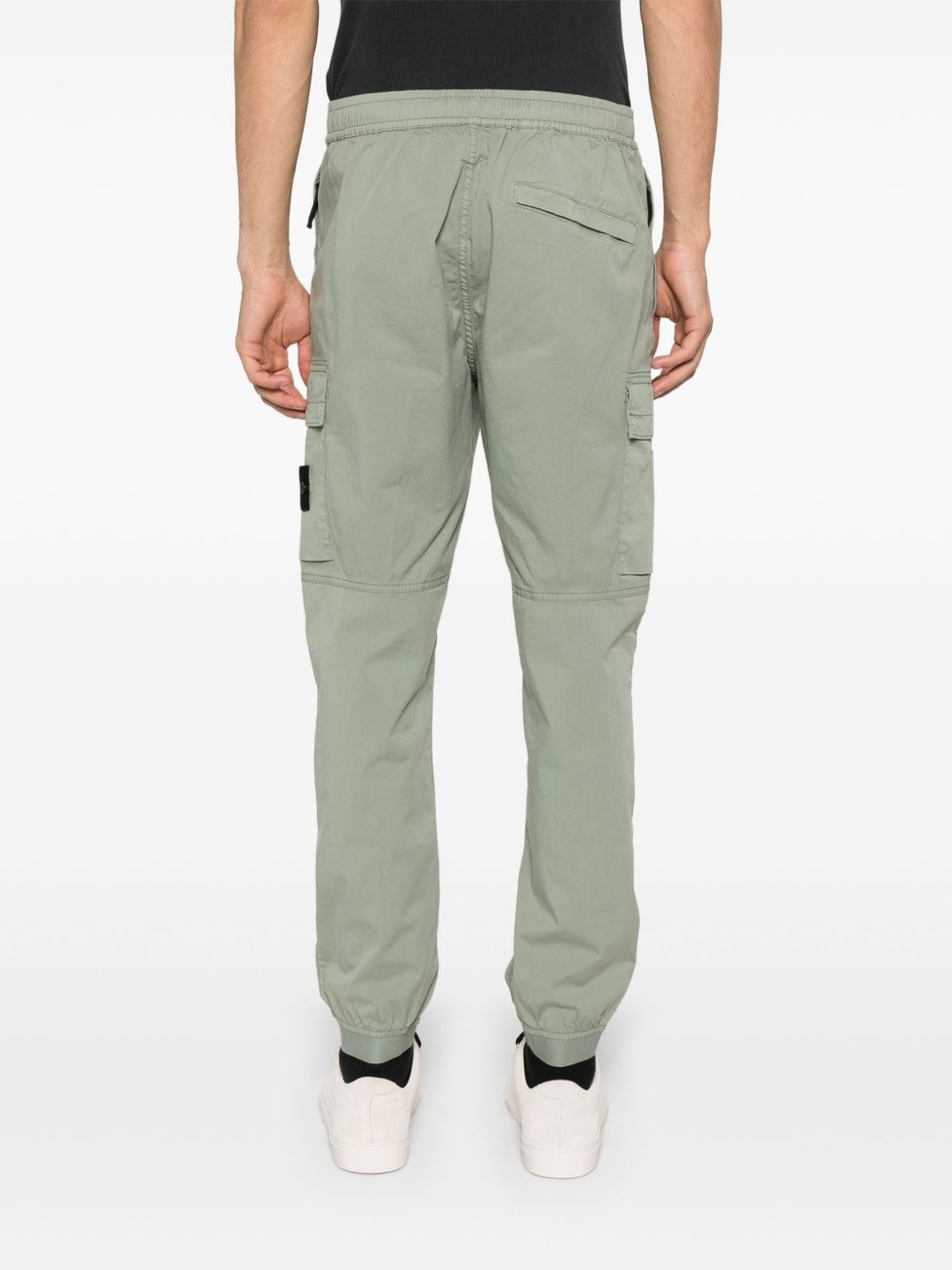 twill-weave cargo pants - 4