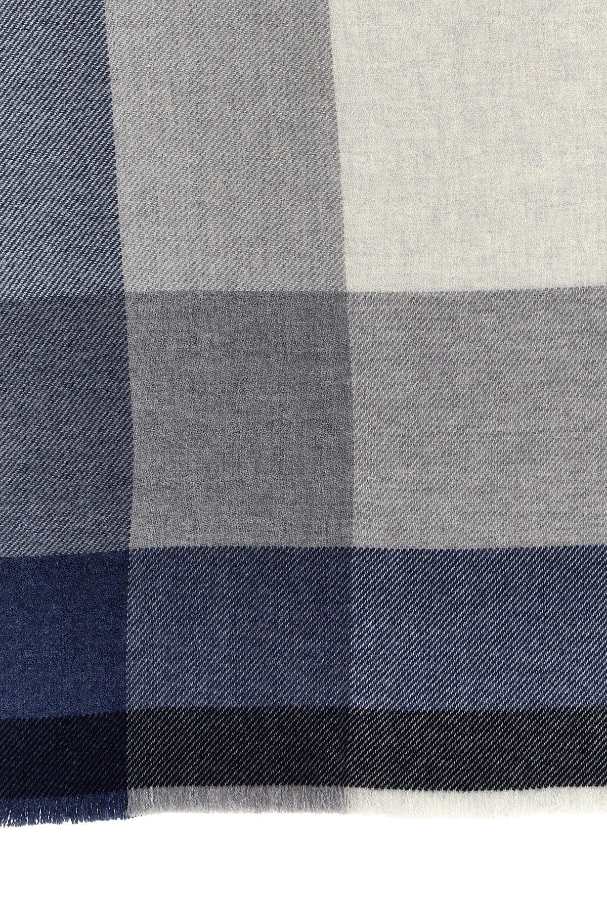 Brunello Cucinelli Men Check Scarf - 2