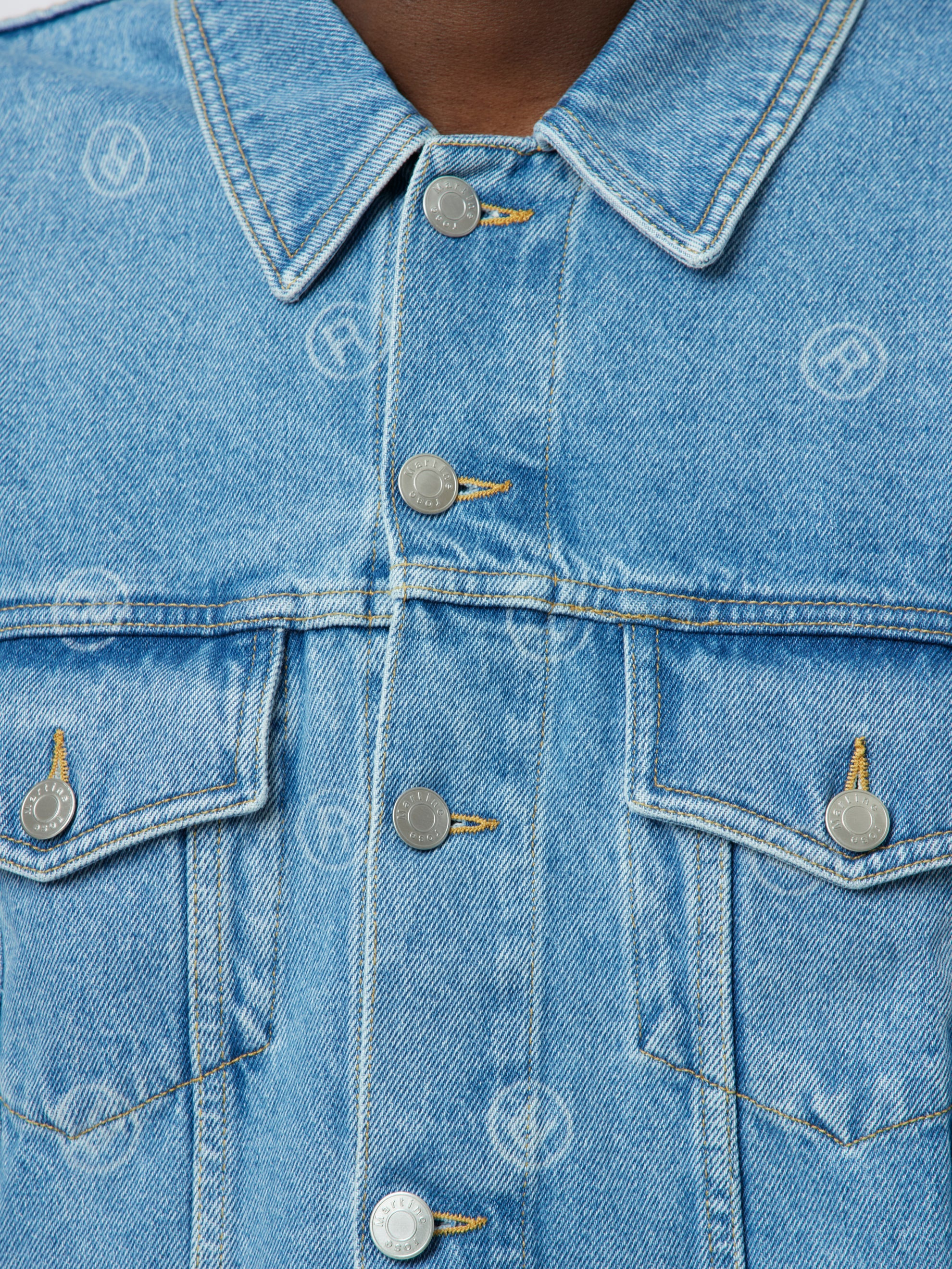 OVERSIZED DENIM JACKET BLUE - 7