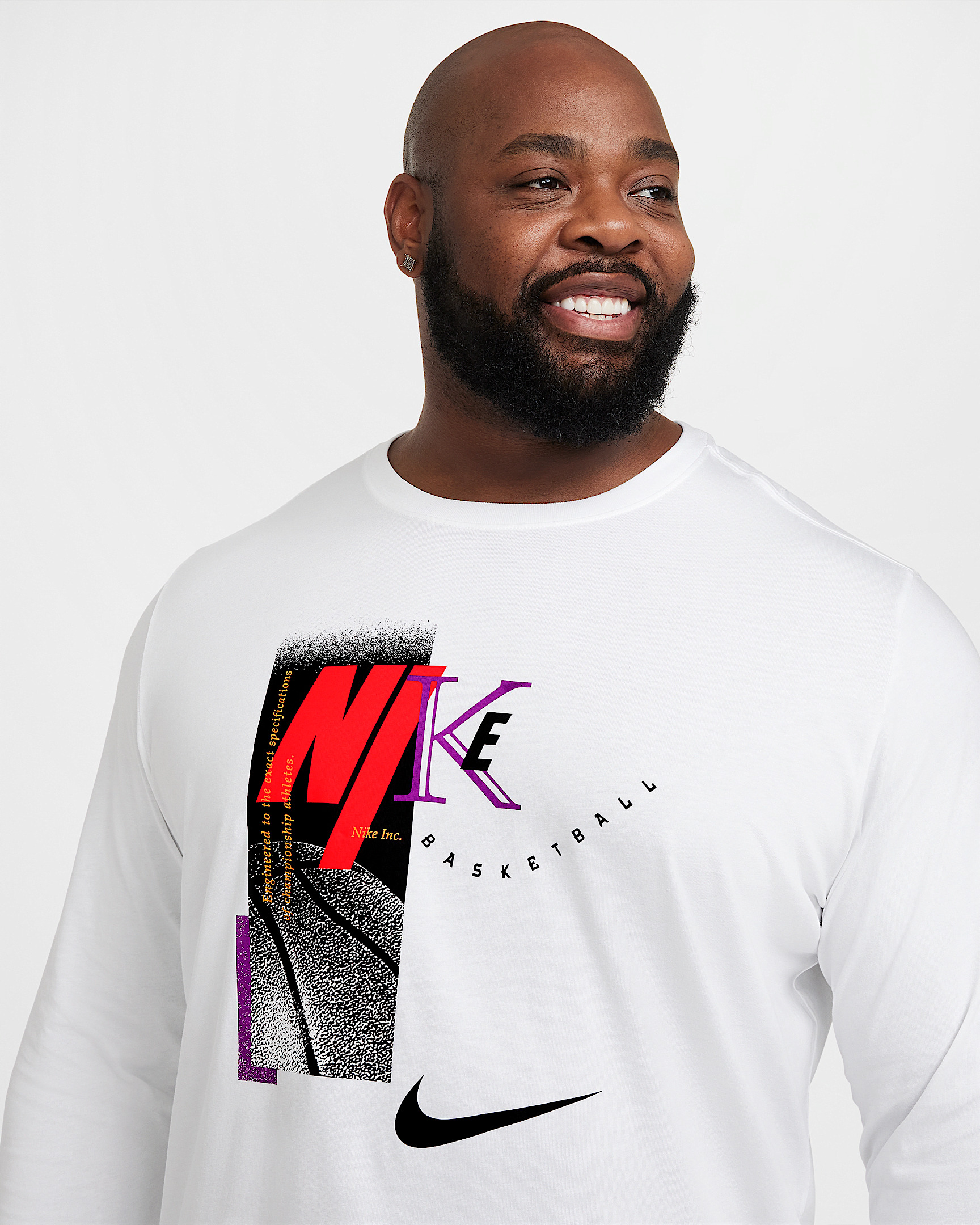 Nike Men's Long-Sleeve Basketball T-Shirt - 8