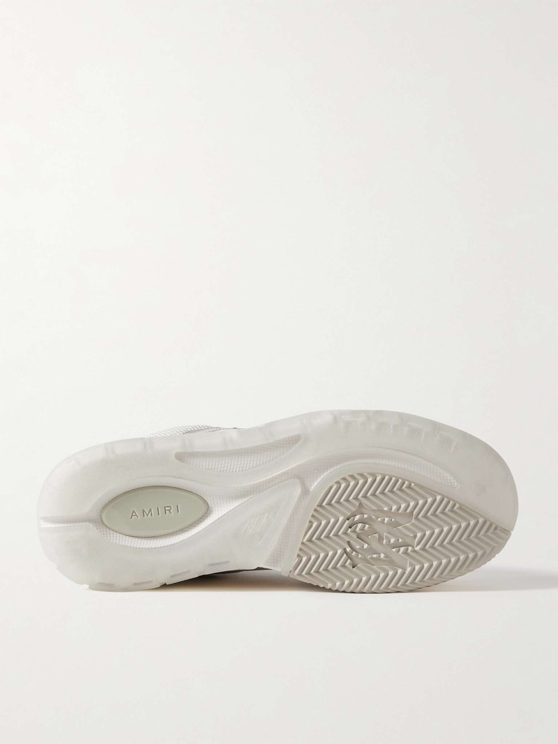 MA-1 Mesh, Leather and Suede Sneakers 3