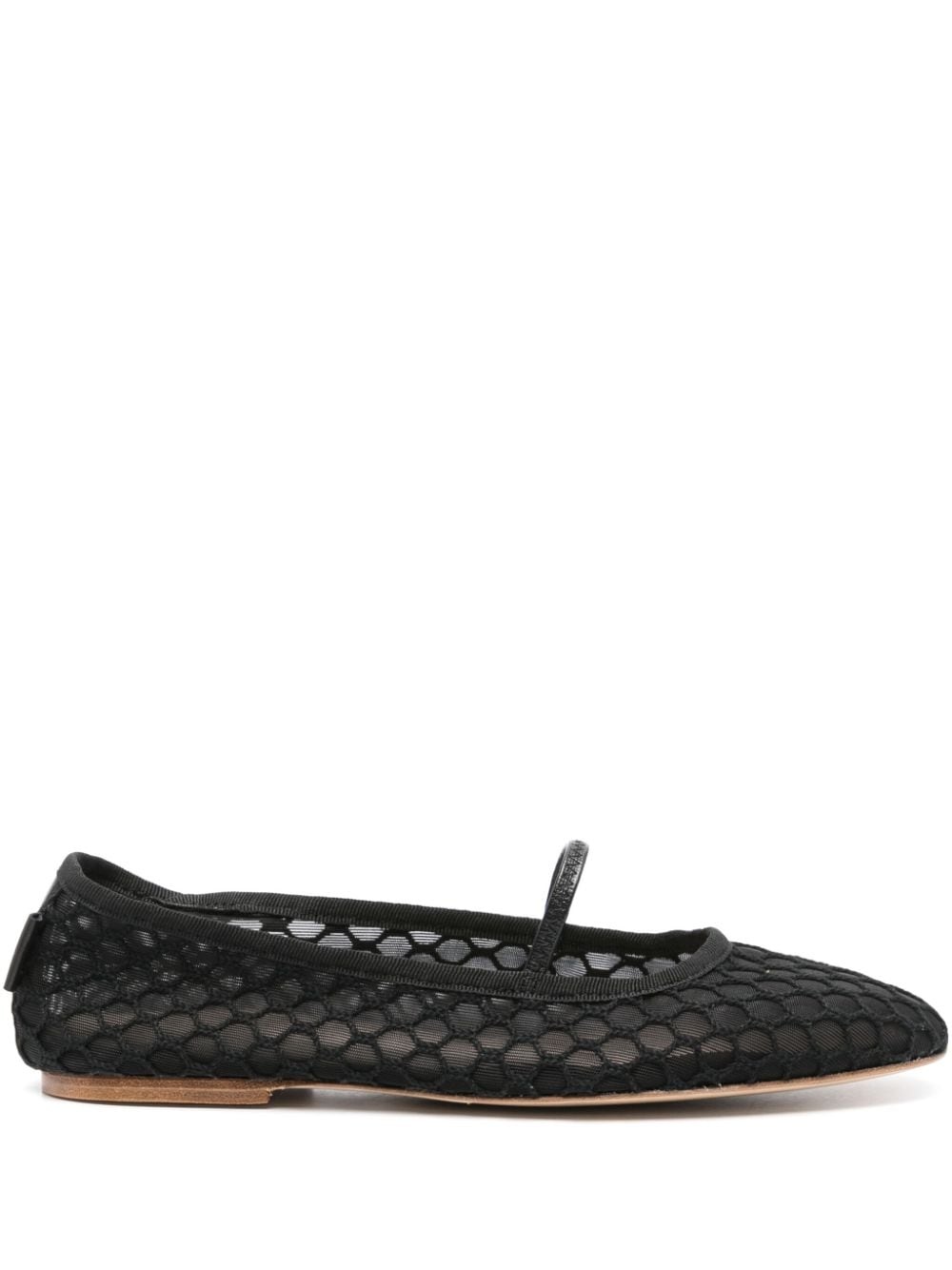 embroidered ballerina shoes - 1