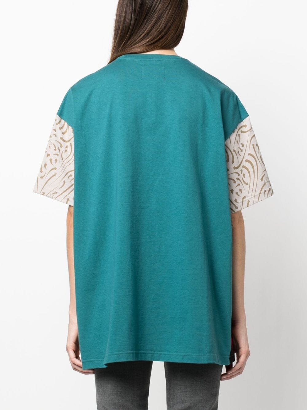 painting-print cotton T-shirt - 4