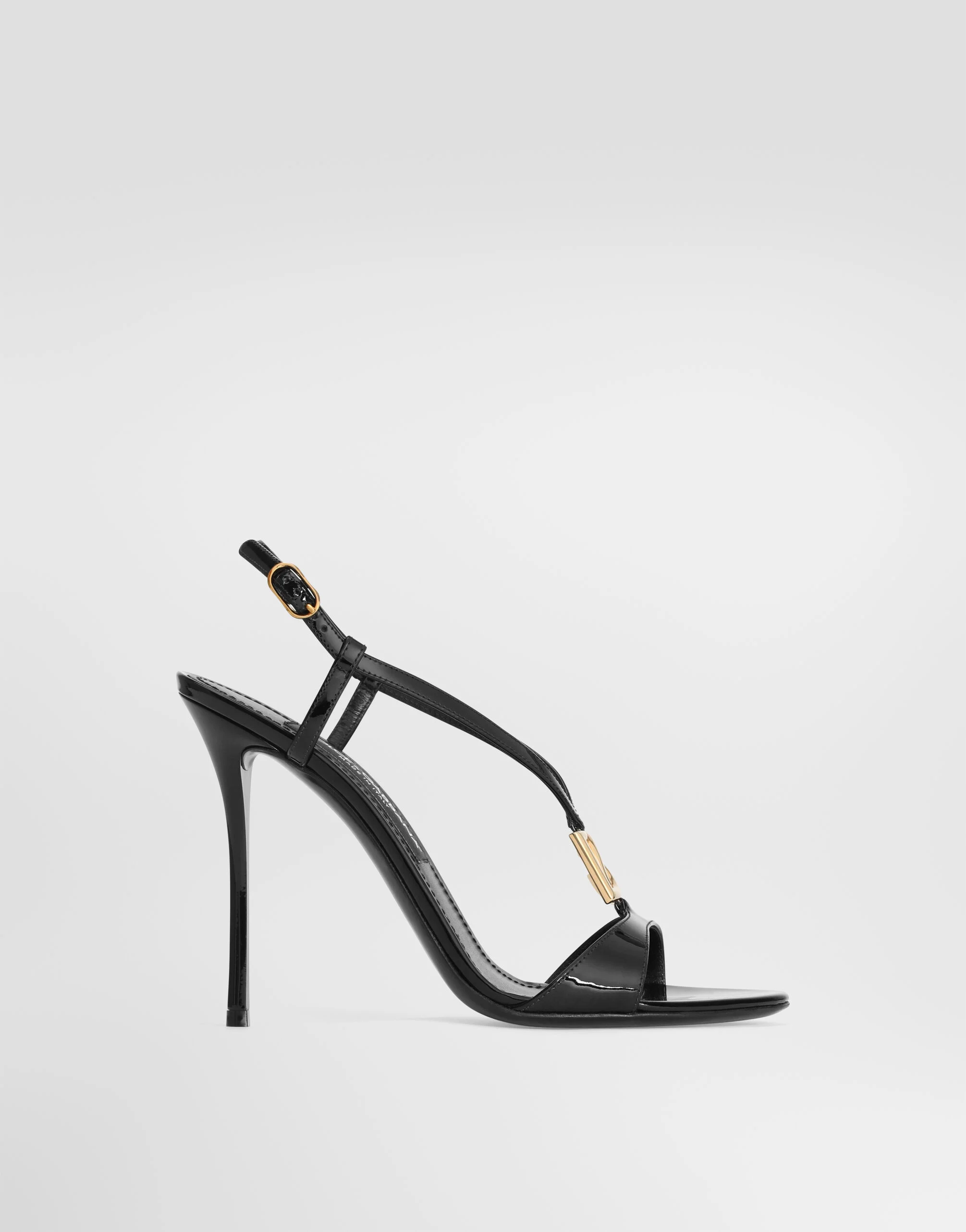 Patent sandals - 1