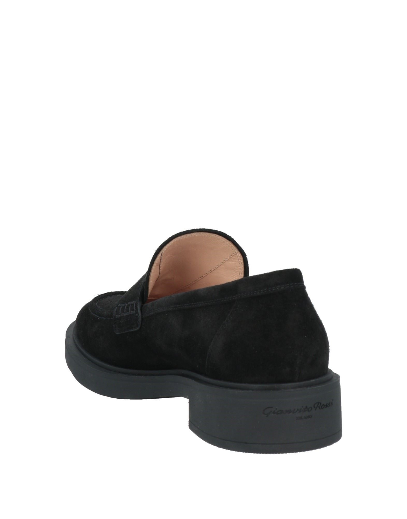 Black Women's Loafers - 3