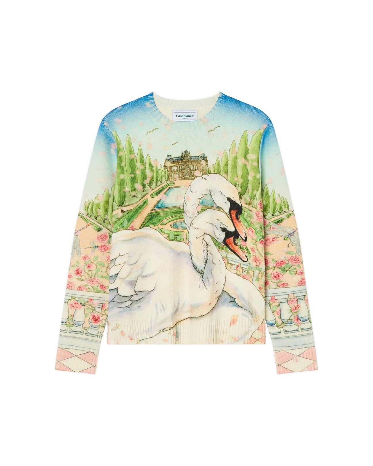 L'Amour En Fleur Merino Wool Jumper - 1