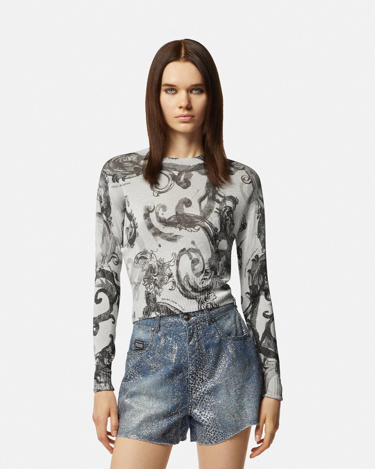 Watercolor Couture Knit Sweater - 4