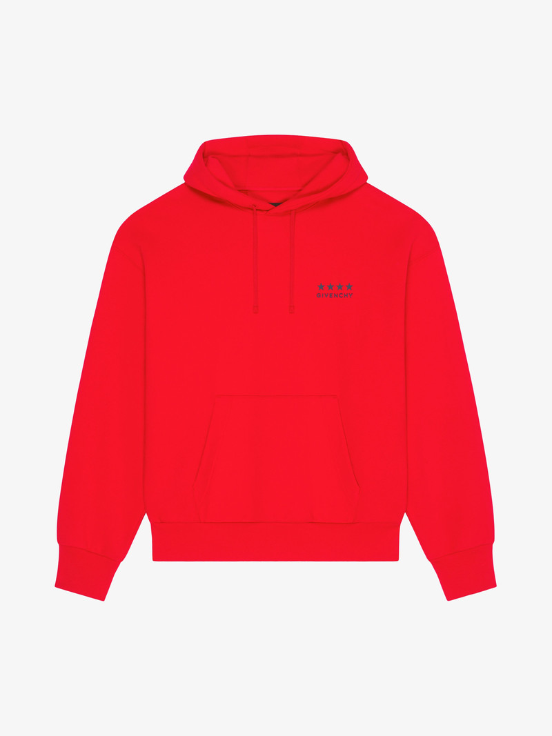 4G BOXY FIT HOODIE IN FLEECE 1