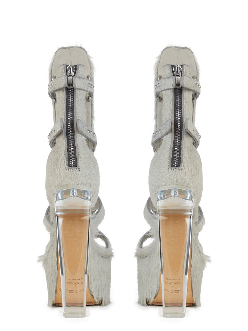 Spartan 180mm clear-heel sandals 4