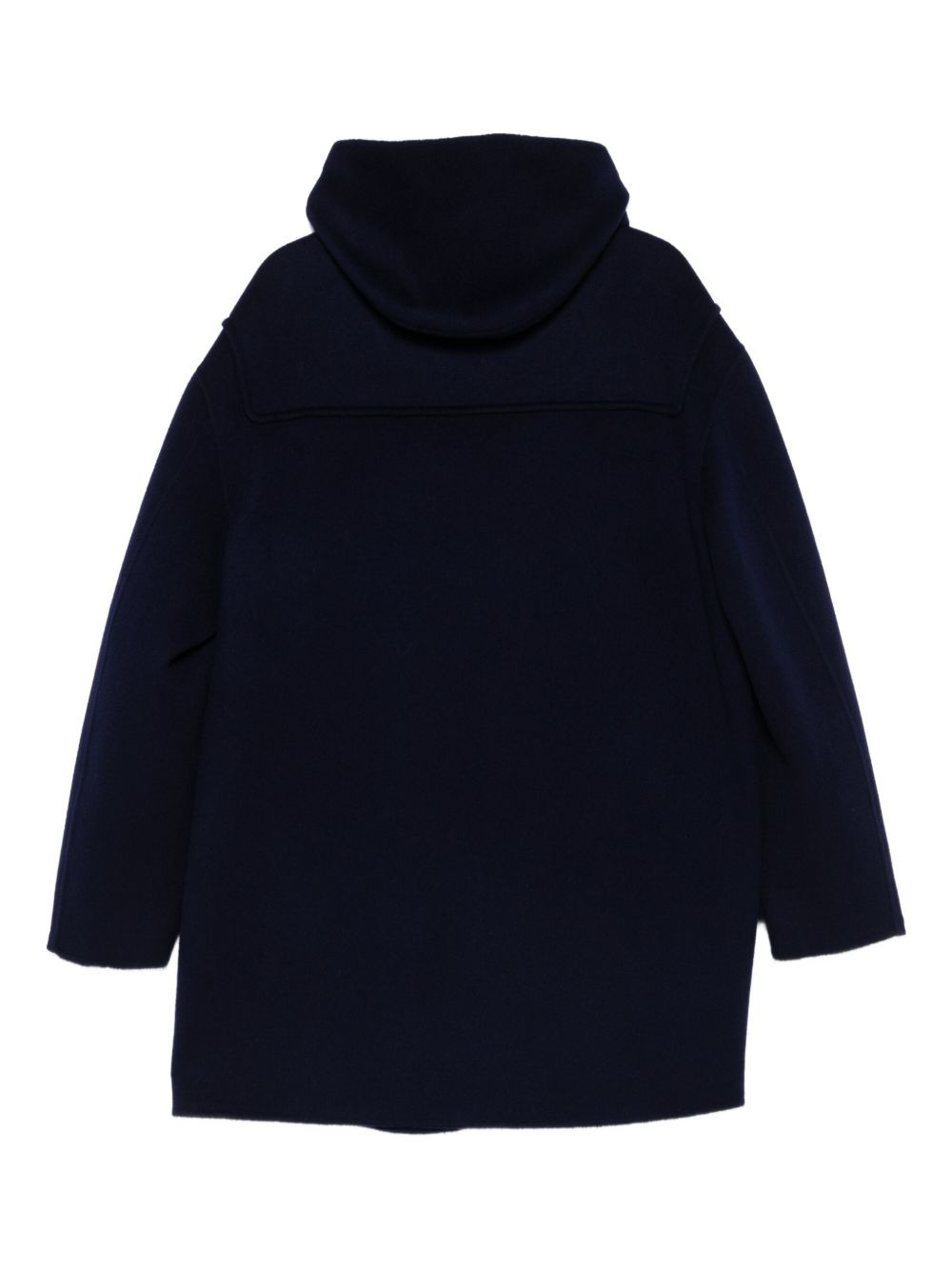 hooded toggle coat - 2