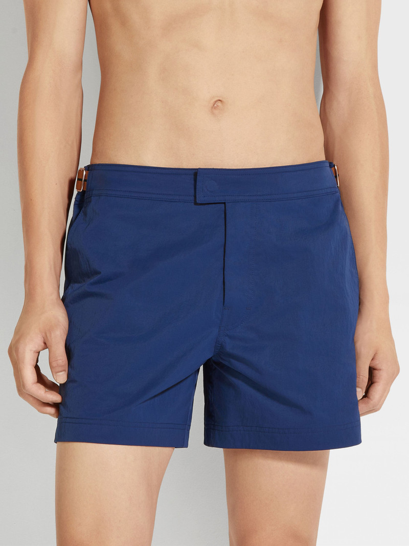 ZEGNA ZEGNA 232 ROAD BRAND MARK SWIM TRUNKS outlook