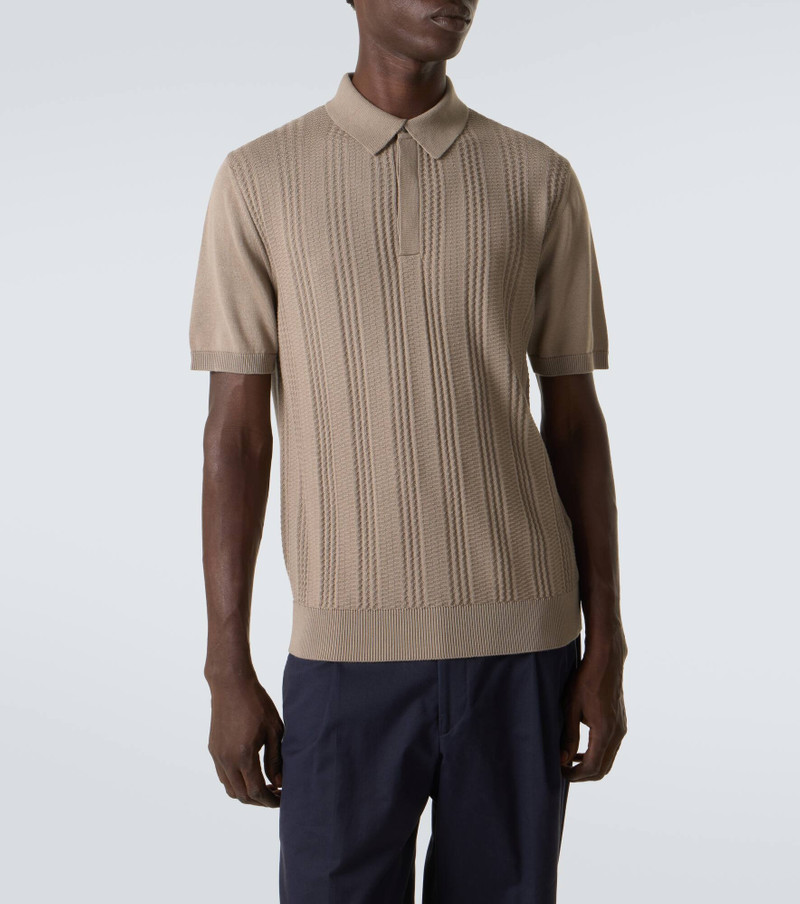 Cotton-blend polo shirt 3