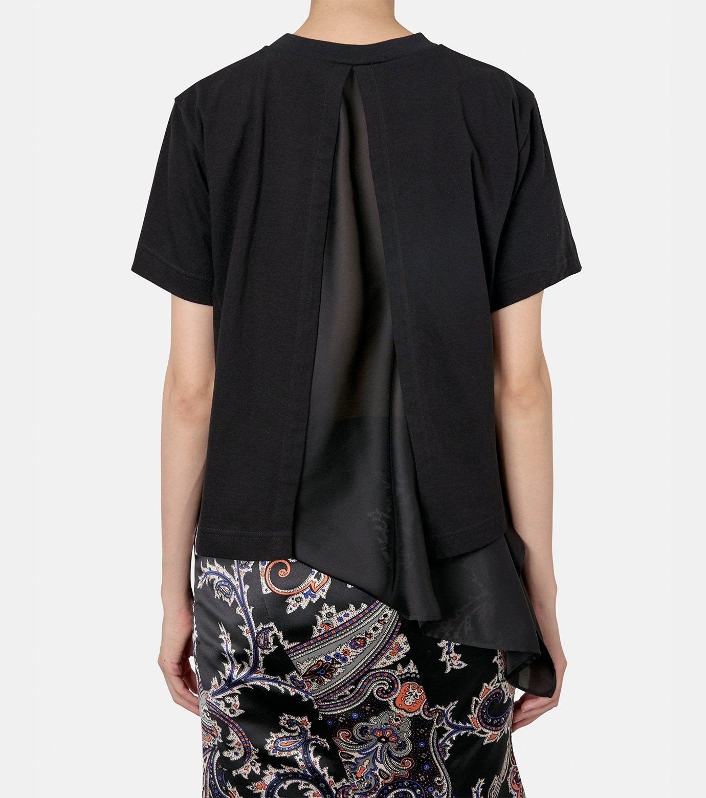 Satin x Cotton T-Shirt - 3