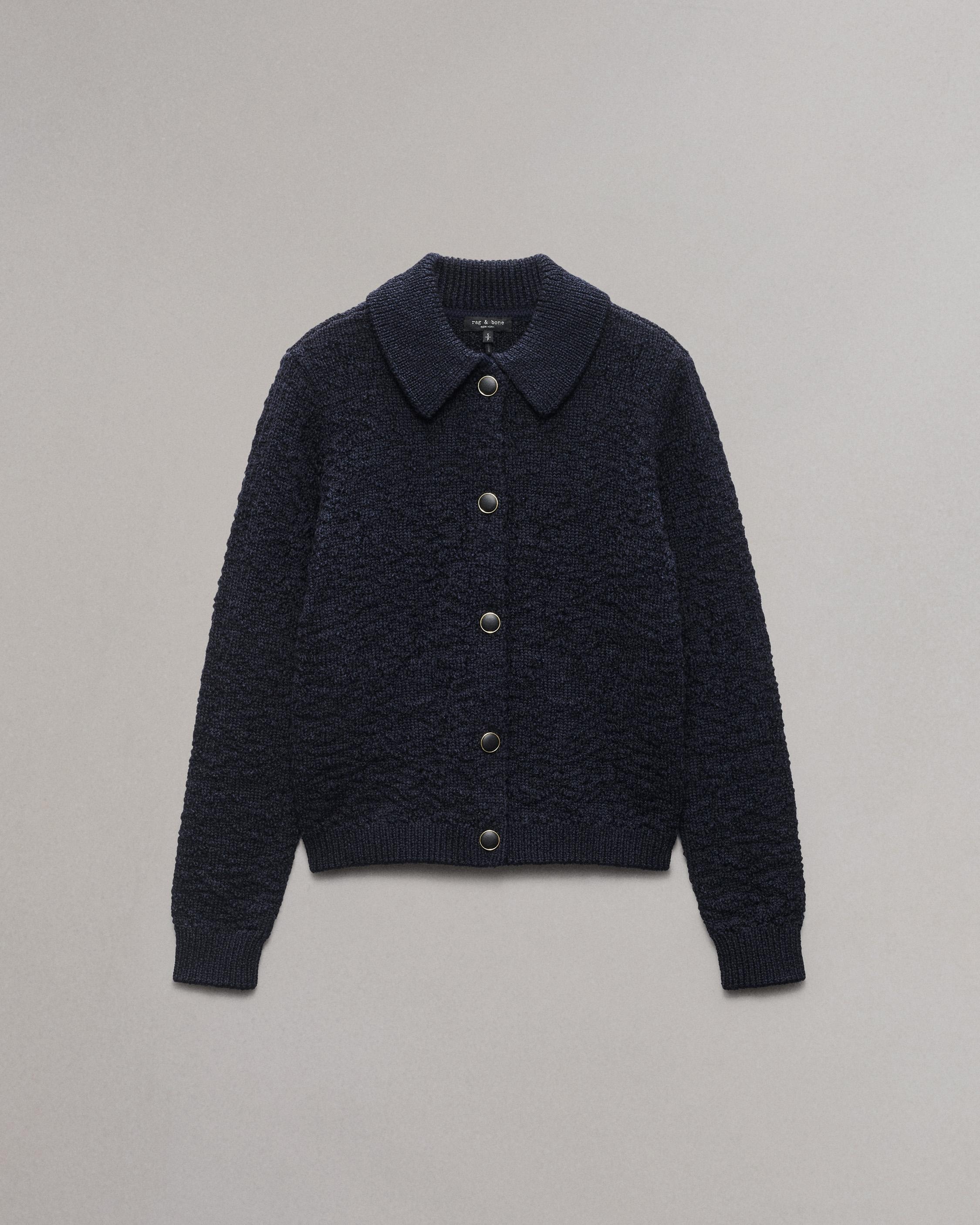 Lecroy Wool-Blend Cardigan - 1