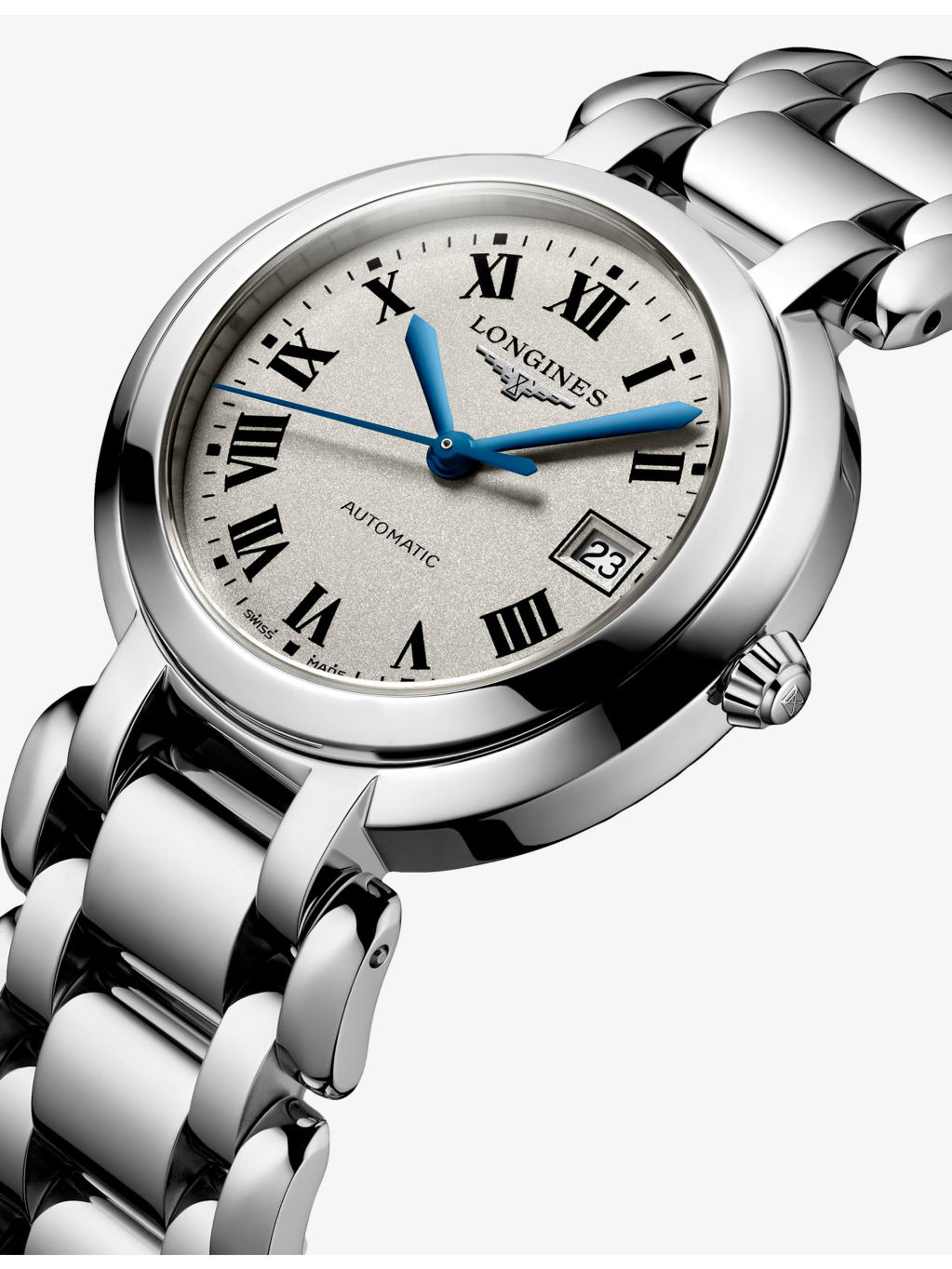 L8.113.4.71.6 PrimaLuna Stainless-Steel Automatic Watch - 3
