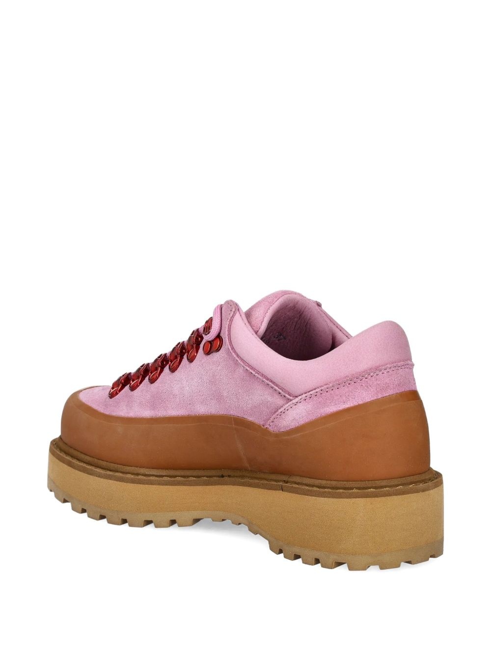 Cornaro Gomma lace-up suede boots - 4