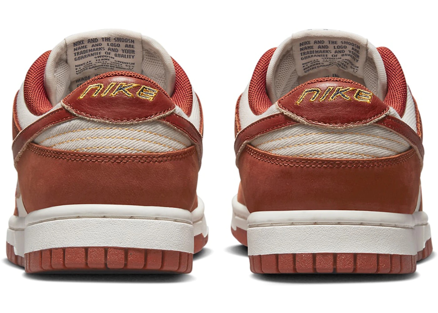 Wmns Dunk Low LX 'Rugged Orange' - Nike - DZ2710 101 - light orewood brown/rugged  orange/sundial/sail/obsidian