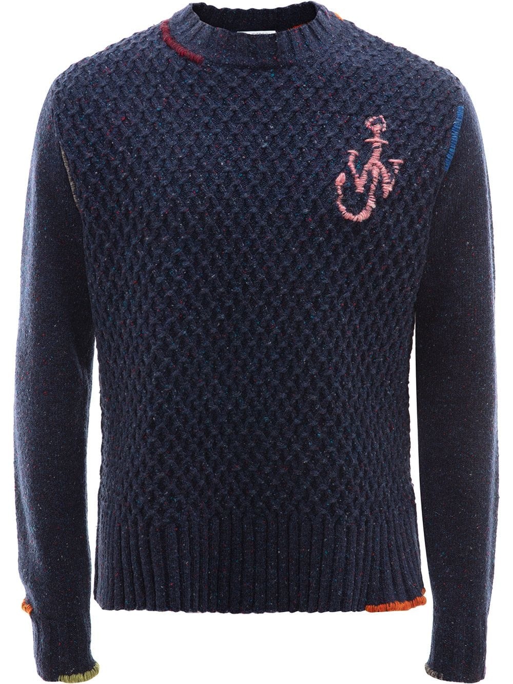 crew neck knitted jumper - 1