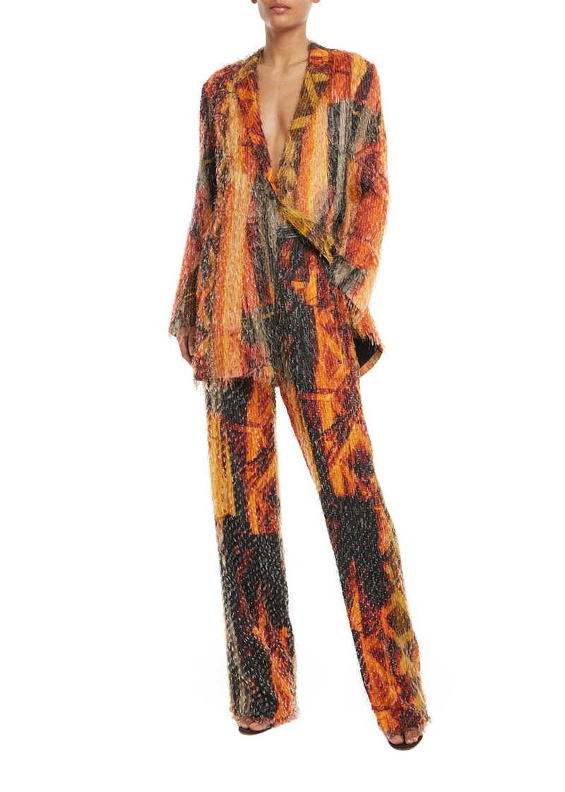 LAPOINTE Jacquard High Waisted Trouser outlook