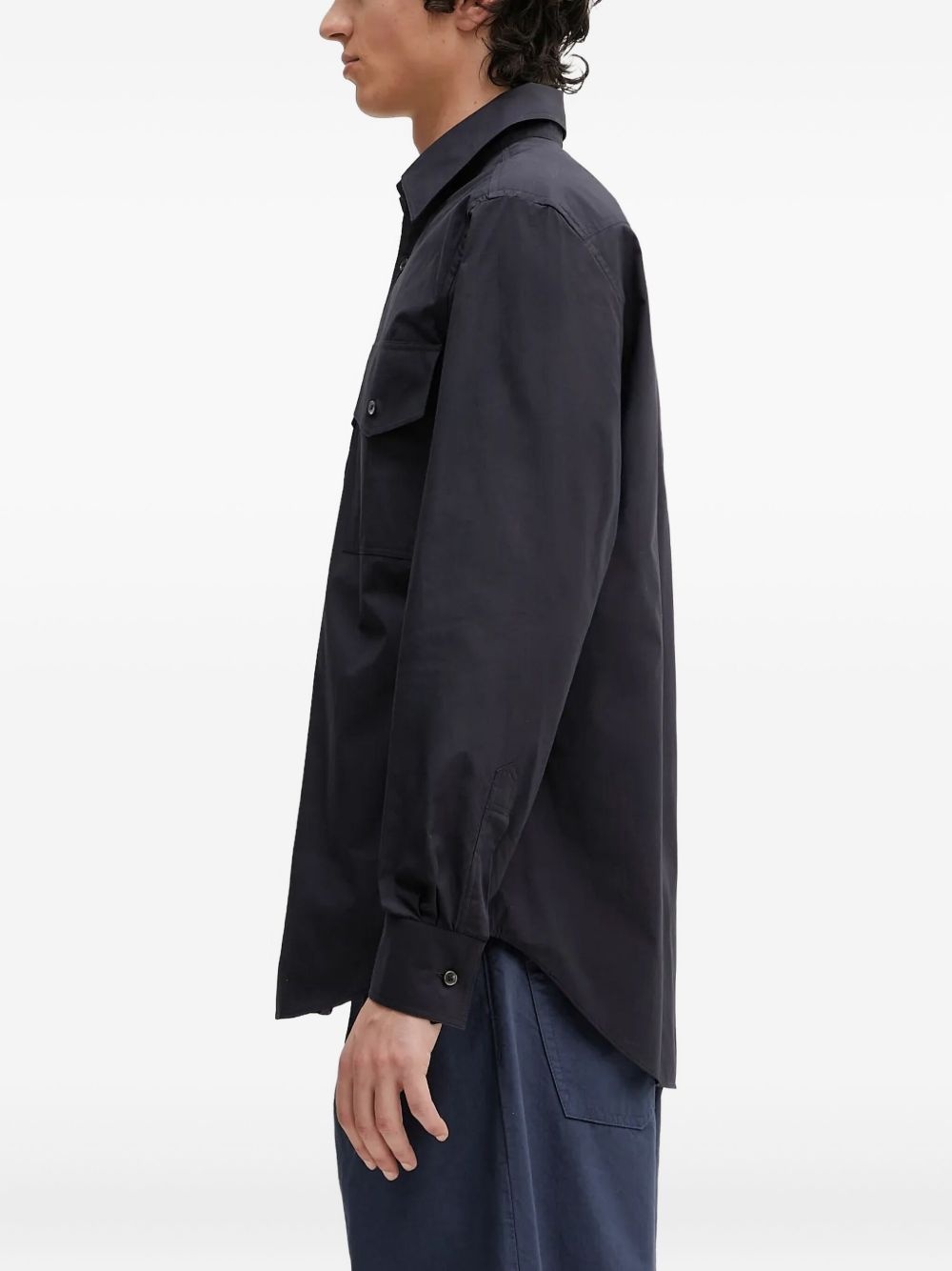 double-pocket long-sleeve shirt - 2